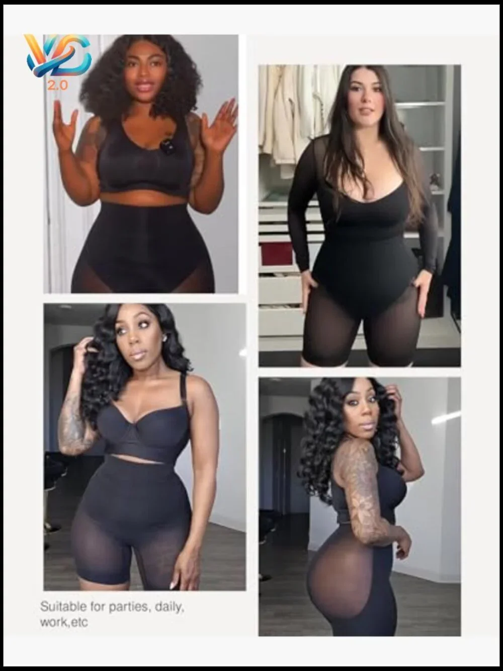 Seamless Butt Lifting Shapewear Shorts Tummy Control Low Back Body Shaper Faja
